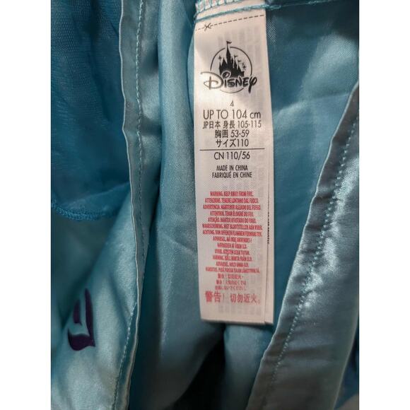 Disney Store Frozen 2 Queen ANNA Deluxe Halloween Costume Dress Size 4 - Picture 4 of 9